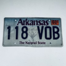 2019  Arkansas Natural State Passenger License Plate 118 V0B - $223.99 MXN