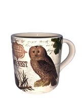 Wildlife Trails Owl Nest Mug Cup Nature 4” - $20.00