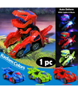 Electric Car Toys Robot Dinosaur Transform Dino Deformation Kids Toy Boy... - $24.68 CAD