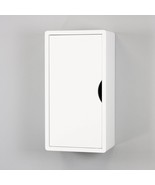White Floating Cabinet, Wall Cabinet, Small Storage Cabinet Shelf, Bathroom Cabi - $459.00