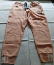 Adidas Boys Glow Pink Originals Sweat Pants Size Small - $24.27