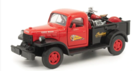 1946 Dodge Power Wagon &amp; 1947 Indian Chief 1:32 Scale Diecast Model - £23.55 GBP