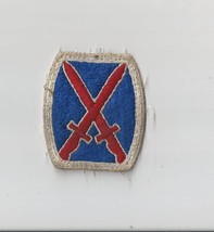 Vintage WW2 Us Army 10th Mountain Division Ssi Shoulder Patch - £7.86 GBP