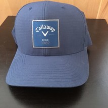 Callaway Golf Hat Baseball Cap Adjustable Trucker Snapback Blue One Size - £8.28 GBP