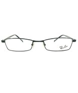 Ray-Ban RB6103 2509 Eyeglasses Frames Black Rectangular Full Rim 49-17-140 - £66.01 GBP