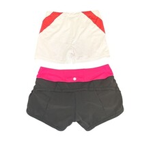 Adidas Cropped Pants M + Shorts S | Lululemon Size 4 Running Training Lot image 6