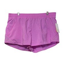 All in Motion Womens Pinkish Purple Moisture Wicking Running Shorts Size... - $7.99