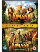 Jumanji: Welcome To The Jungle/Jumanji: The Next Level DVD (2020) Dwayne Pre-Own - £14.94 GBP