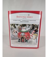 Dept 56 North Pole Series Peppermint Tea Shop 6011406 - $157.30 CAD