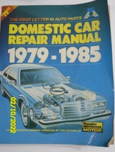 Big A Domestic Car Repair Manual 1979-1985 - $185.60 MXN