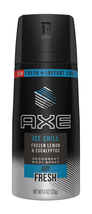 Axe Ice Chill Deodorant Body Spray for Men, 4 Oz  - £7.00 GBP