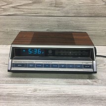 Vintage GE General Electric 7-4663A Touch Control Alarm Clock Radio Works Great! - £19.78 GBP