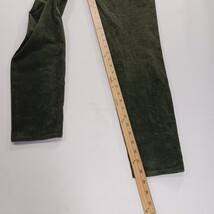 Talbots Corduroy Jegging Women's 14 (28×29) Green Mid Rise Stretch Pants VN5214 image 8