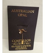 Australian Opal Stick Pin - Costellos of Australia - New with backer - $27.63