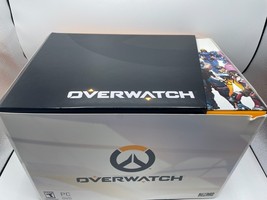 Overwatch: Collector&#39;s Edition Windows PC DVD 2016 Soldier 76 Statue Blizzard - $56.99