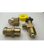 Propane Tank Forklift Service Valve Pv3310 Pv 3300 7141m 7141f LPG Adapt... - $63.22 CAD