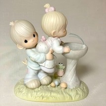 RARE Precious Moments 1988 Your Love So Uplifting Porcelain Figuring Rel... - £42.52 GBP
