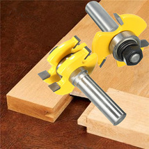 MATCHED TONGUE GROOVE ROUTER BIT WOODWORKING HOWN - STORE - £25.56 GBP