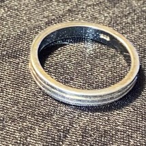 Vintage Authentic 925 Silver Size 8.5 Ring with “CH” Engrave Initials - £40.30 GBP