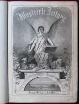 1867 Illustrirte Zeitung Newspaper Magazine Norddeutscher Bund Illustrated Press - £301.56 GBP