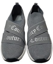 Juicy Couture Alivia Slip on Comfort Rubber Sole Stretchy Knit Sneakers ... - $19.79