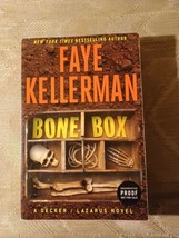 Bone Box By Faye Kellerman ARC Uncorrected Proof Decker Lazarus Novel 2017... - $11.88