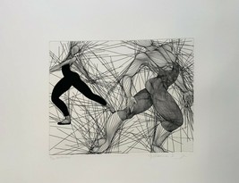 Guillaume Azoulay &quot;Variations&quot; Lithograph On Paper Hand Signed &amp; Numbered Coa - £324.94 GBP