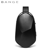 BANGE Hard Shell Design 3.0 USB Charging Crossbody Bag Shoulder Bags Male Waterp - £52.62 GBP