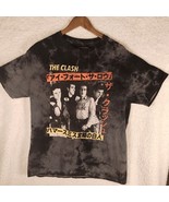 THE CLASH (2022) Official NWT Japan Tour Acid Washed T-Shirt Size M/L - $15.90