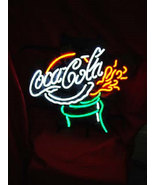 Coca Cola Bottle Cap Coke Soda Neon Sign 16&quot;x14&quot; - £109.30 GBP