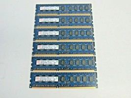 Hynix Lot Of 6 HMT125U7BFR8C-H9 2GB 2Rx8 PC3-10600E Ecc Unbuffered Dim Ms A-10 - £26.17 GBP