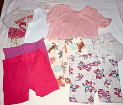 Baby Girl 12 month Shorts and Shirts Lot 8 Garanimals - $19.79
