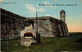 Hot Shot Oven Fort Marion St. Augustine FL Postcard PC327 - £3.97 GBP