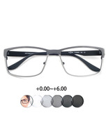 Men's Pure Titanium Reading Glasses Photochromic Medium Size Creative Design - $35.00