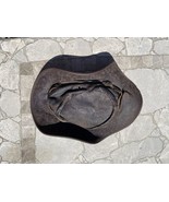 Genuine Kangaroo Leather large Hat AUSTRALIAN MADE Barmah Squashy Foldaway - $80.15 CAD