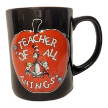 Universal Studios Dr Seuss Teacher of all Things Cat in Hat Mug Large 16... - $14.99