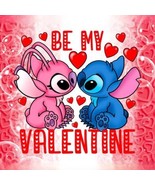 LILO &amp; Stitch Valentines Be My Valentine 20oz Tumbler - £20.58 GBP