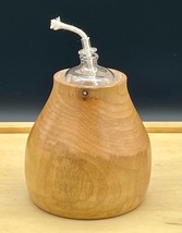 Wood turned small oil lamp using spalted maple from Adirondacks region H... - £22.76 GBP