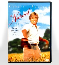 The Natural (DVD, 1984, Widescreen) Like New !   Robert Redford   Glenn Close - $7.68