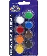 DecoArt Americana Gloss Enamels Primary Colors Set 8 Colors 1 fl oz Each... - £4.70 GBP