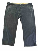 Tommy Bahama 52x32 Men Navy Pants Tencell Lyocell Cotton Spandex Flat Front - £20.54 GBP