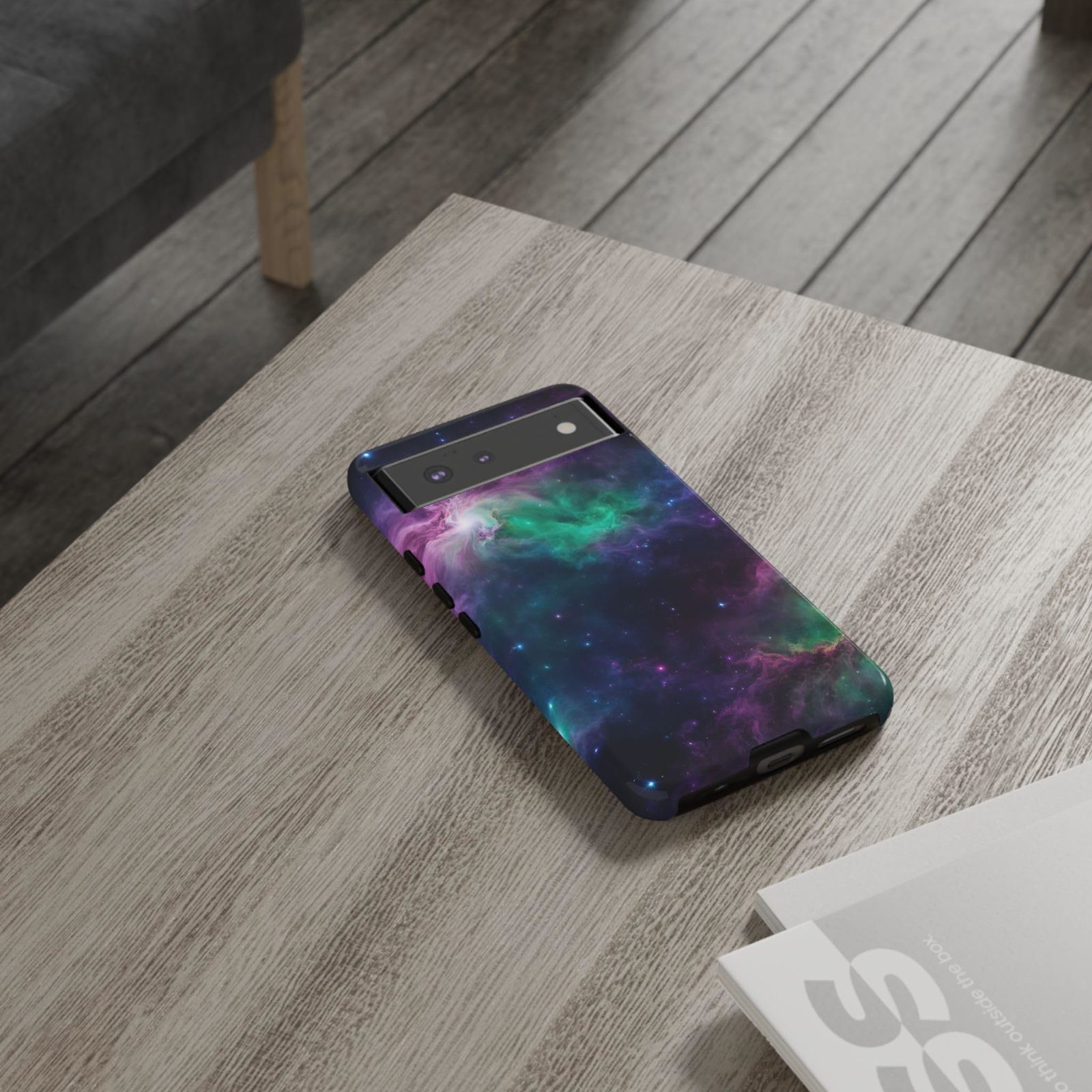 Galaxy Phone Case with Space Design, Tough Phone Cover, Cosmic Protection, Gift  Item image 6