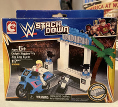 New WWE Stackdown Dolph Ziggler&#39;s zig zag￼ Cycle Building Set 21012 Wrestling - £13.41 GBP