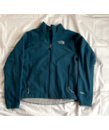 The North Face Jacket Womens Medium Turquoise Windwall Fleece Zip Gorpcore - $24.02