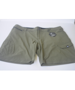 Truewerk T1 Werkshort Cargo Shorts Olive Green 9&quot; Inseam Stretch Pockets... - $90.53 CAD