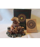 Boyds Bears & Friends Figurine "Bailey...Honey Bear", Bearstone, Box Included - $14.99