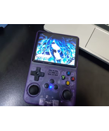  R36s Retro handheld console 15000 games Purple 64gb 3.5 inches Screen - $29.99