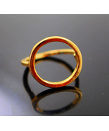 HANDMADE DESIGN AUTHENTIC 18K YELLOW GOLD RING ANNIVERSARY BIRTHDAY DAY ... - $1,070.32 CAD