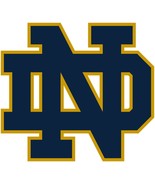  Notre Dame ND (Blue) Precision Cut Decal - $3.46+