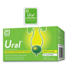 Abbott (EXP2026) Ural Effervescent Granules 4g x 28s Gout &amp; Urinary Trac... - $28.96